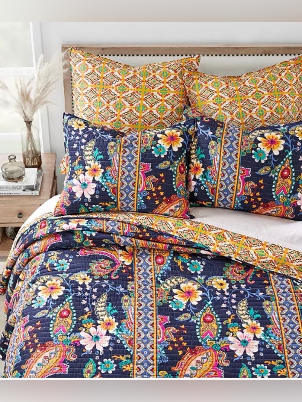 Levtex Home Bertelli Paisley 3-Pc. Quilt Set, King